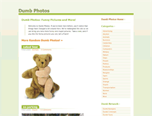 Tablet Screenshot of dumbphotos.com